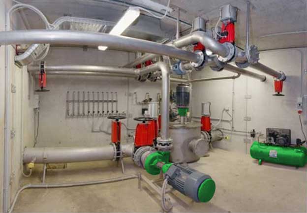 Rohrleitungsbau Biogasanlage